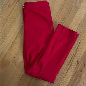 Red Dress Pants